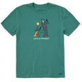 Men's Life is Spooky Jake Rocket Short Sleeve Crusher Tee product image 1