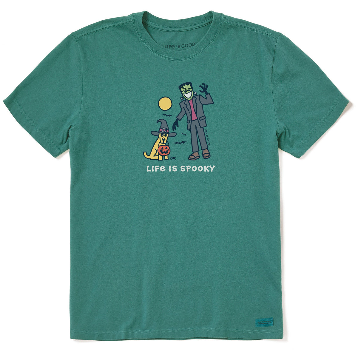 Men's Life is Spooky Jake Rocket Short Sleeve Crusher Tee product image 1