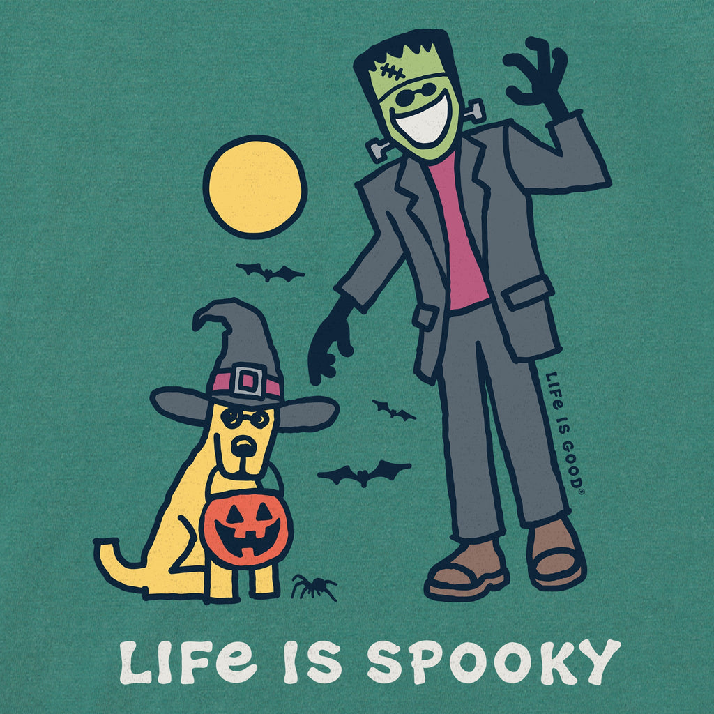 Men's Life is Spooky Jake Rocket Short Sleeve Crusher Tee product image 2