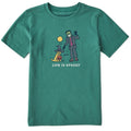 Kids Life is Spooky Jake Rocket Short Sleeve Crusher Tee product image 1