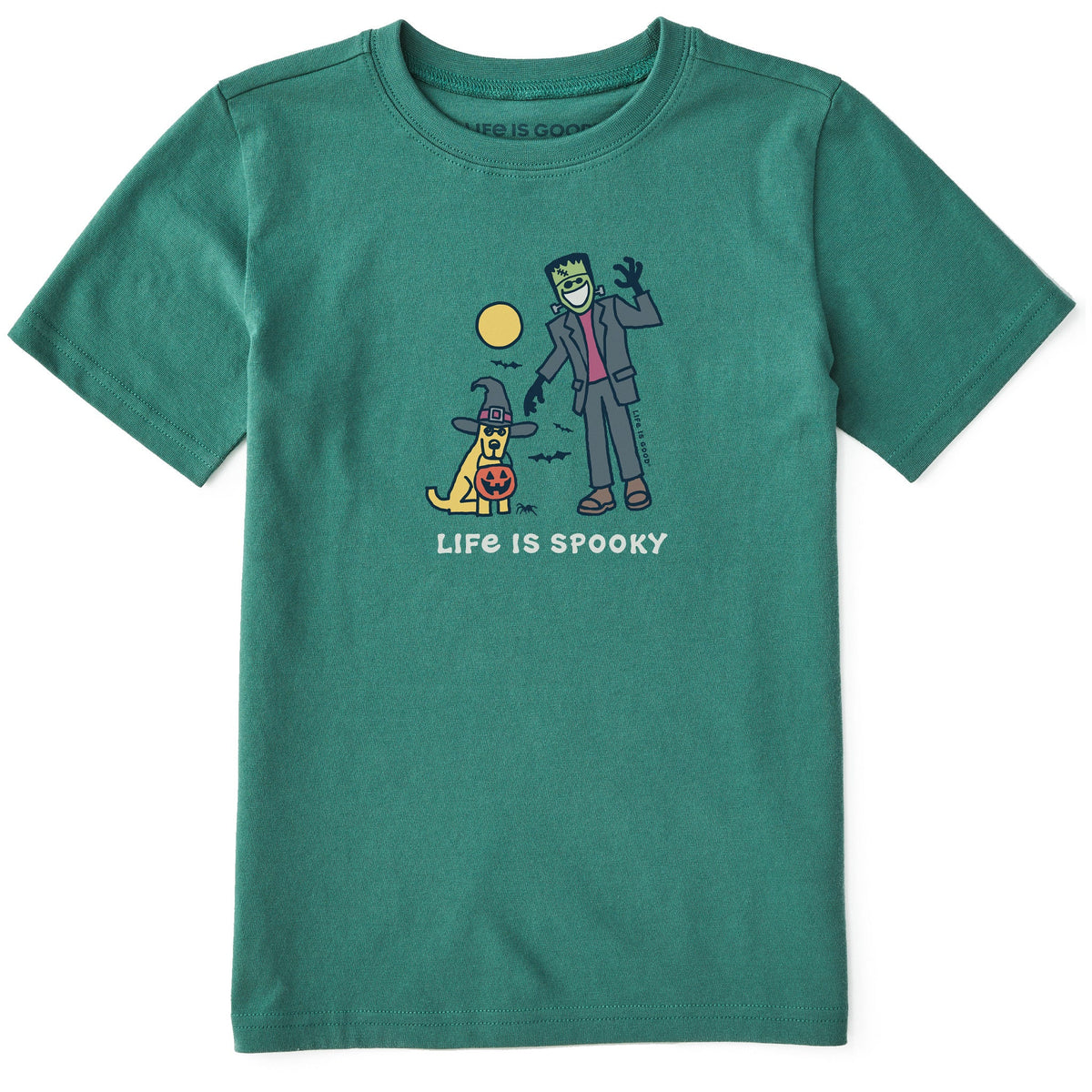 Kids Life is Spooky Jake Rocket Short Sleeve Crusher Tee product image 1