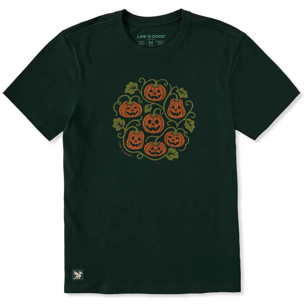 Men's Jack O Lantern Vines Short Sleeve Crusher Tee product image 1