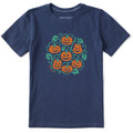 Kids Jack O Lantern Vines Short Sleeve Crusher Tee product image 1