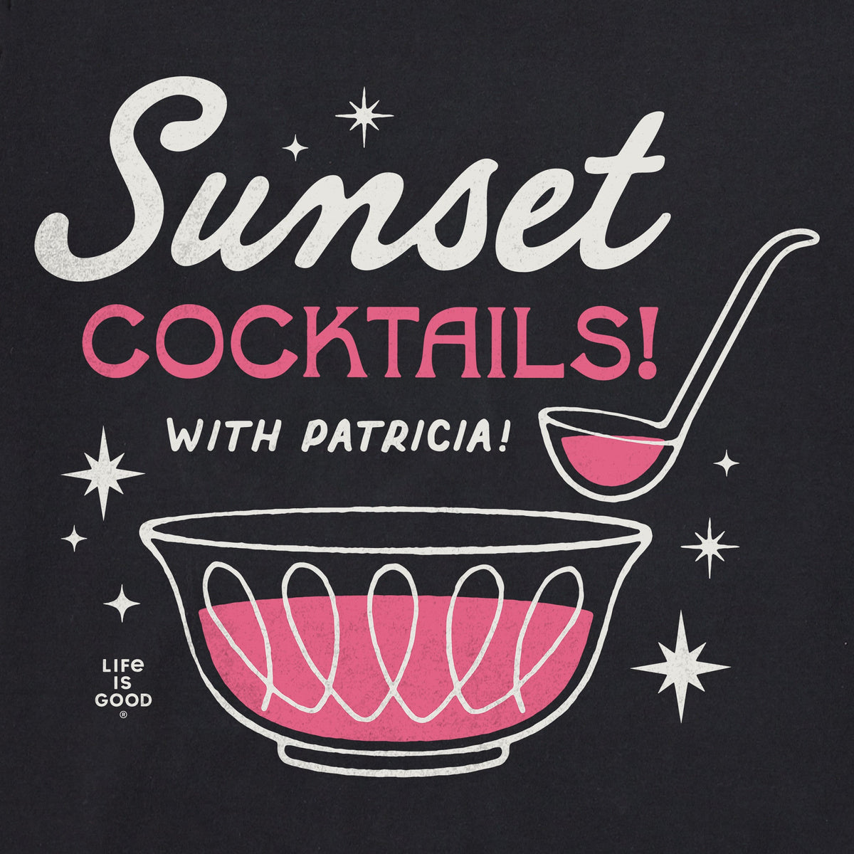 Women's Sunset Cocktails Crusher-LITE Shrunken Tee product image 2