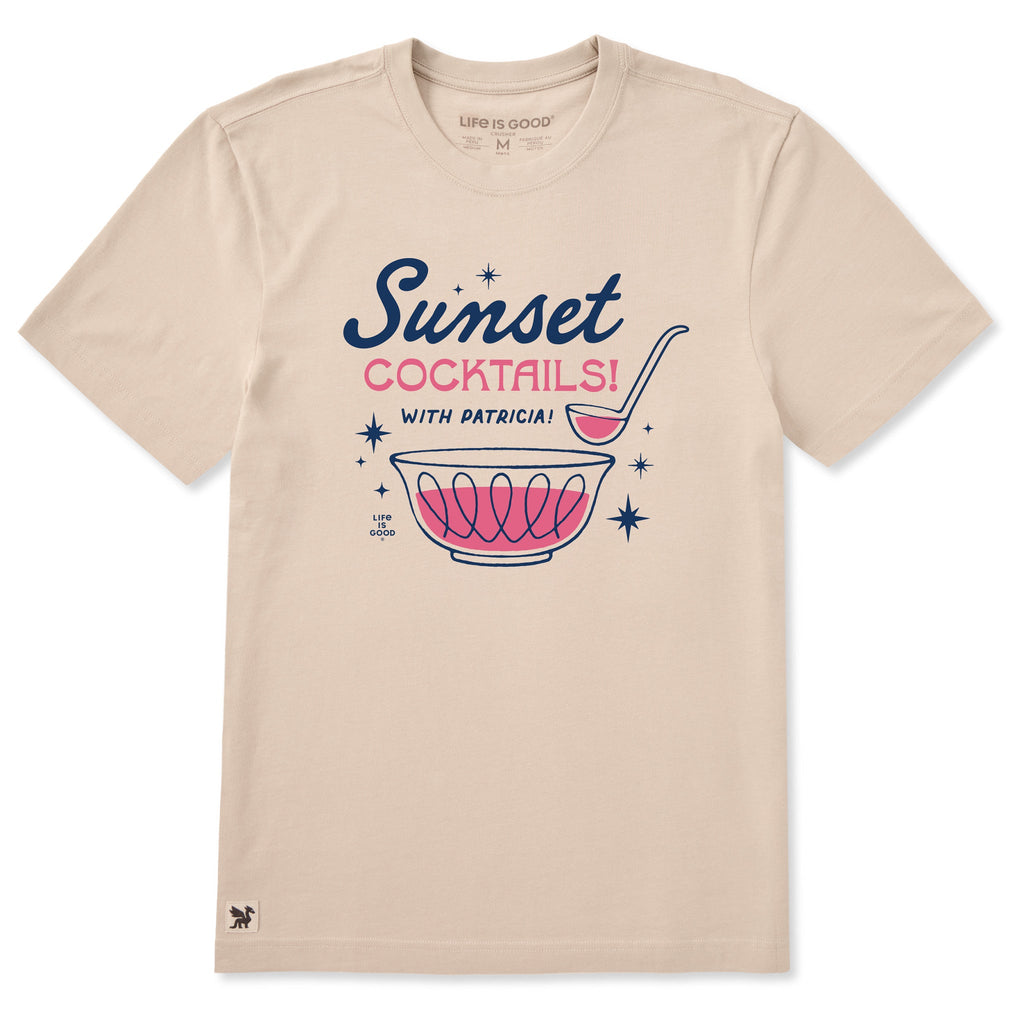 Men's Sunset Cocktails Short Sleeve Crusher Tee product image 3
