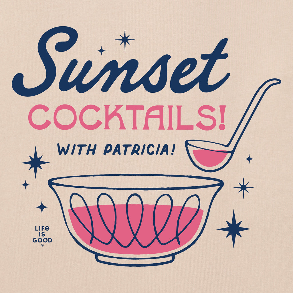 Men's Sunset Cocktails Short Sleeve Crusher Tee product image 4