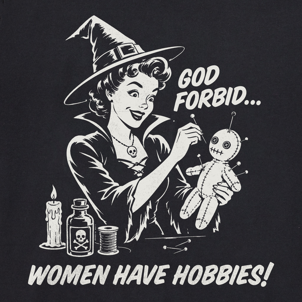 Women's God Forbid Retro Short Sleeve Crusher Tee product image 2