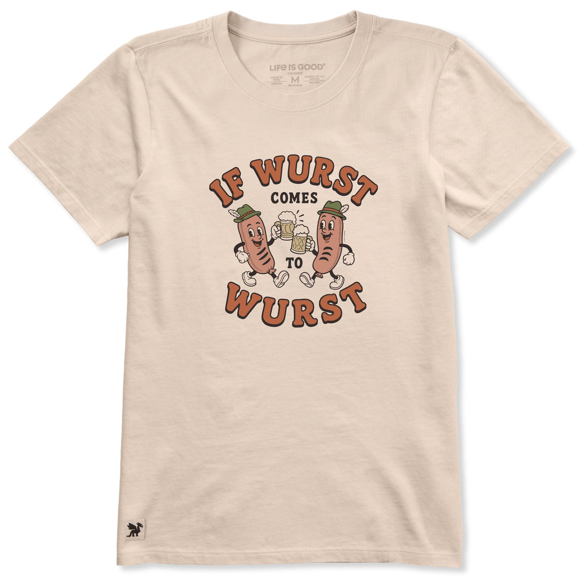 Women's If Wurst Comes to Short Sleeve Crusher Tee product image 1