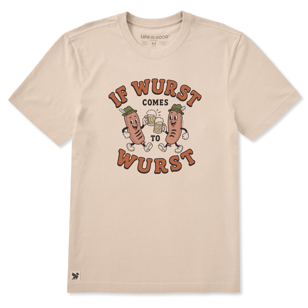 Men's If Wurst Comes to Short Sleeve Crusher Tee product image 3