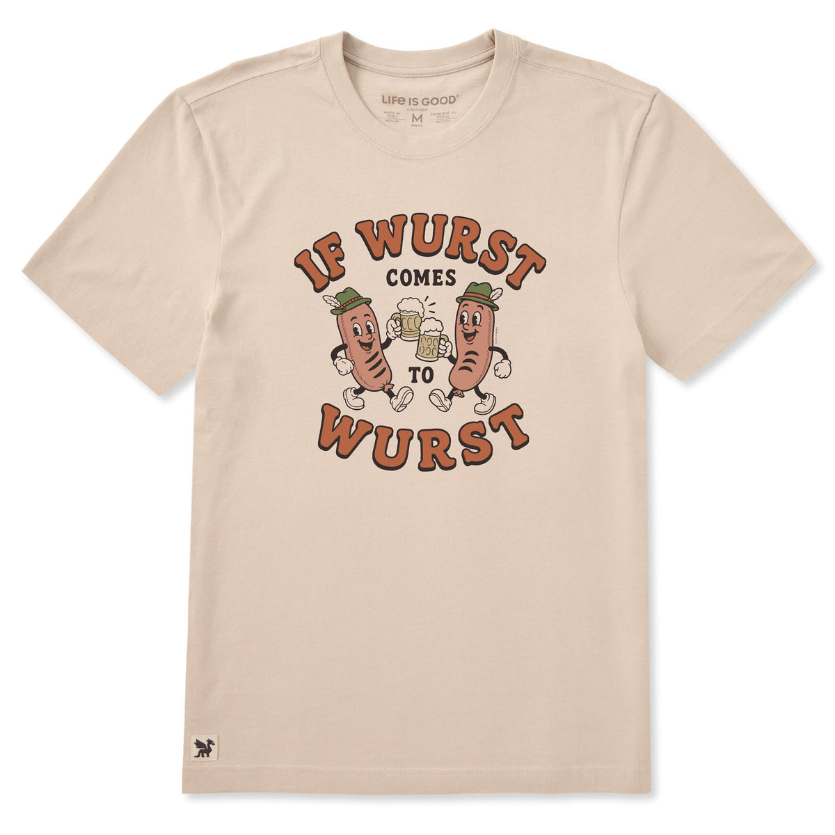 Men's If Wurst Comes to Short Sleeve Crusher Tee product image 3