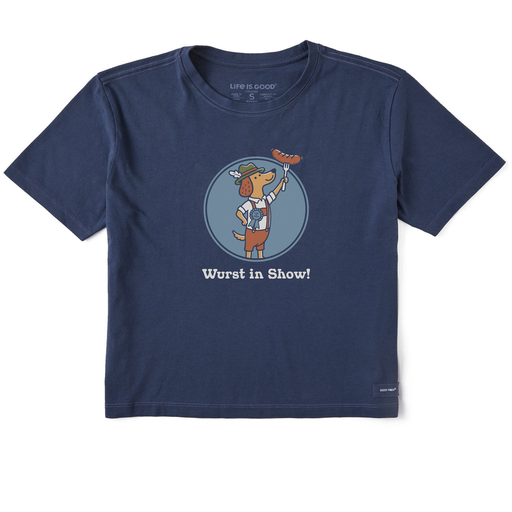 Women's Wurst in Show Short Sleeve Crusher Boxy Tee product image 1