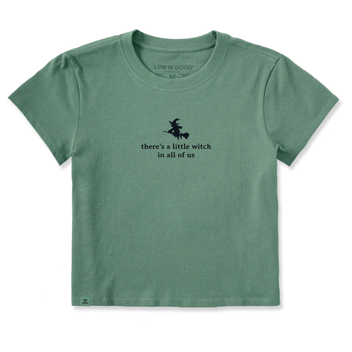 Women's There's a Little Witch in All of Us Crusher-LITE Shrunken Tee