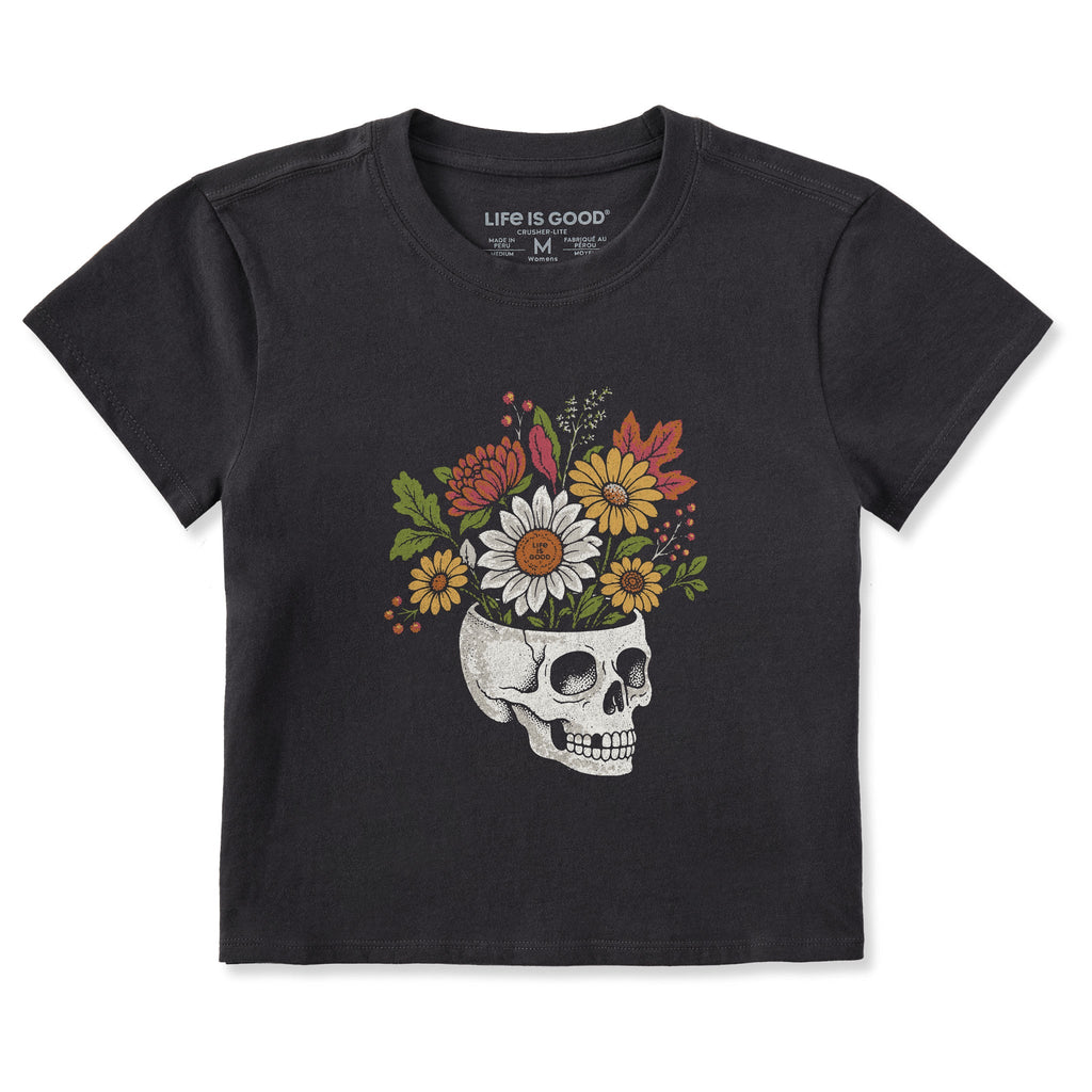 Women's Flowers in Skull Crusher-LITE Shrunken Tee product image 1