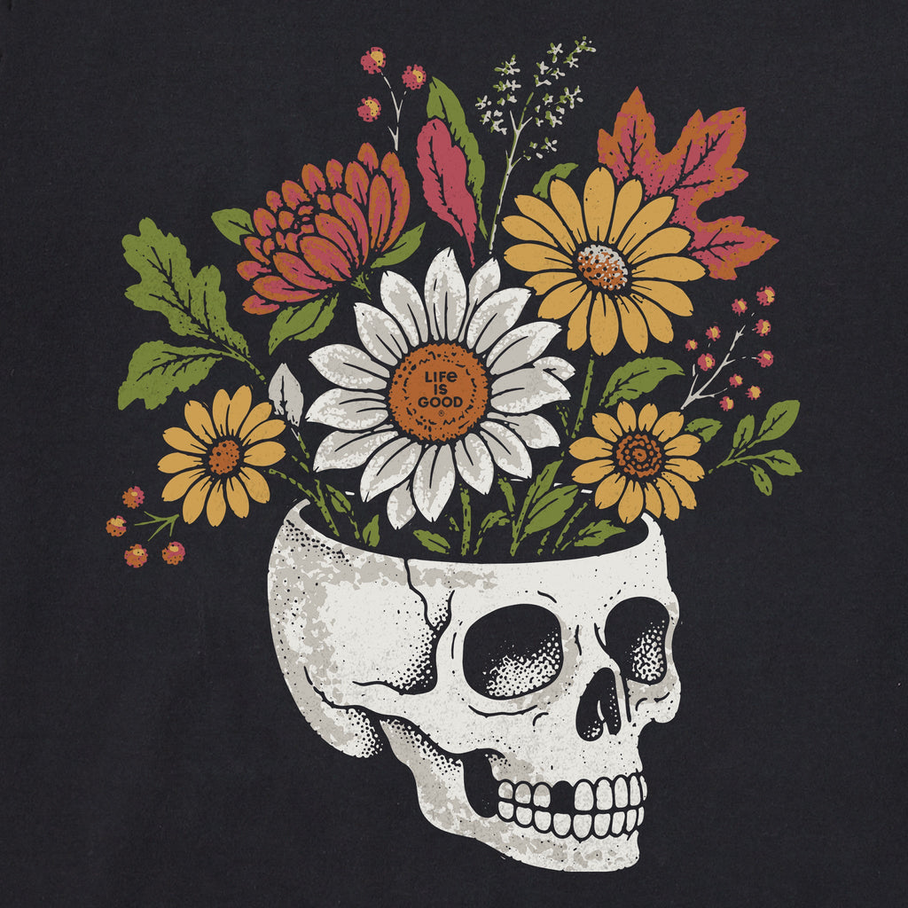 Women's Flowers in Skull Crusher-LITE Shrunken Tee product image 2