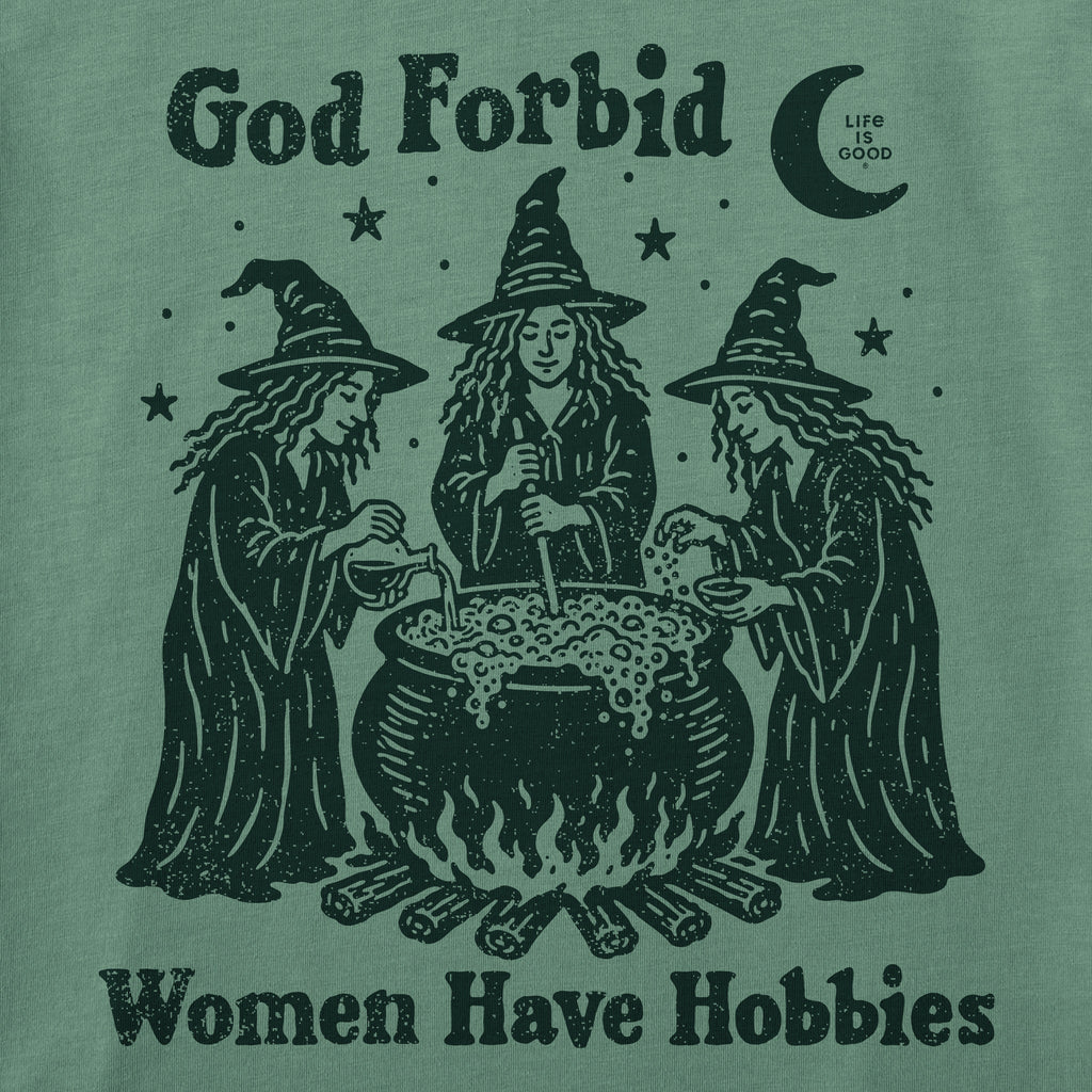 Women's God Forbid Witches Have Hobbies Crusher-LITE product image 2