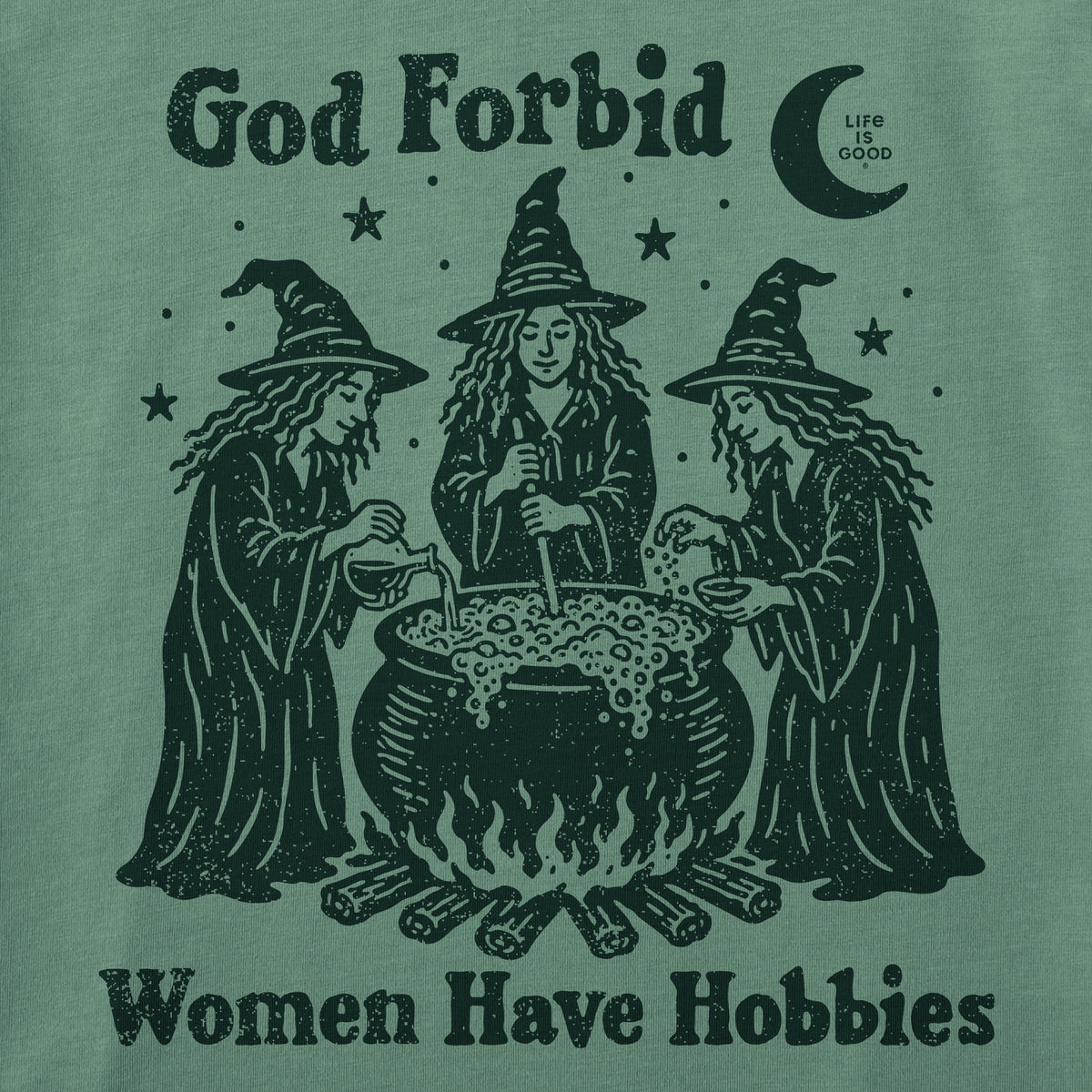 Women's God Forbid Witches Have Hobbies Crusher-LITE product image 2