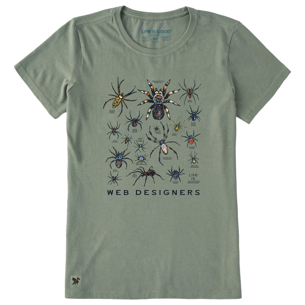 Women's Web Designers Short Sleeve Crusher Tee product image 1