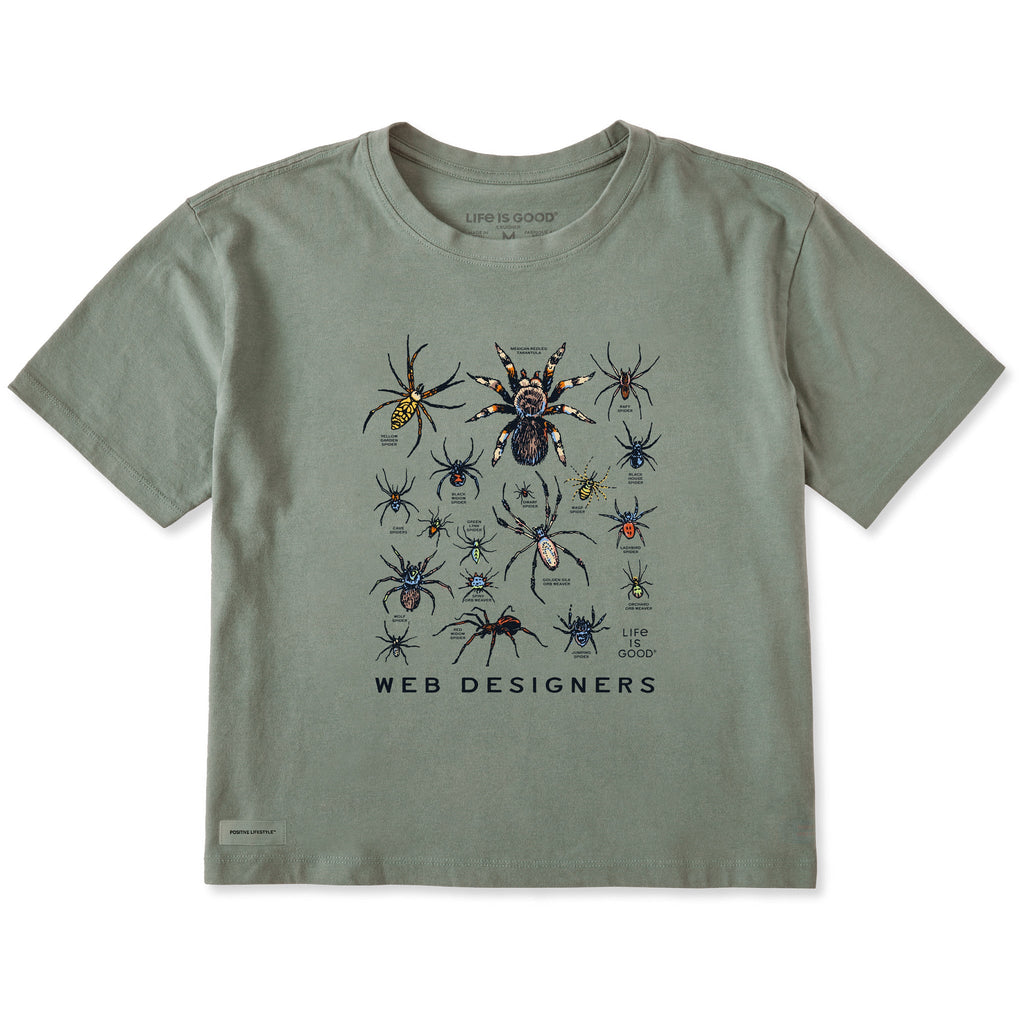 Women's Web Designers Short Sleeve Crusher Boxy Tee product image 1