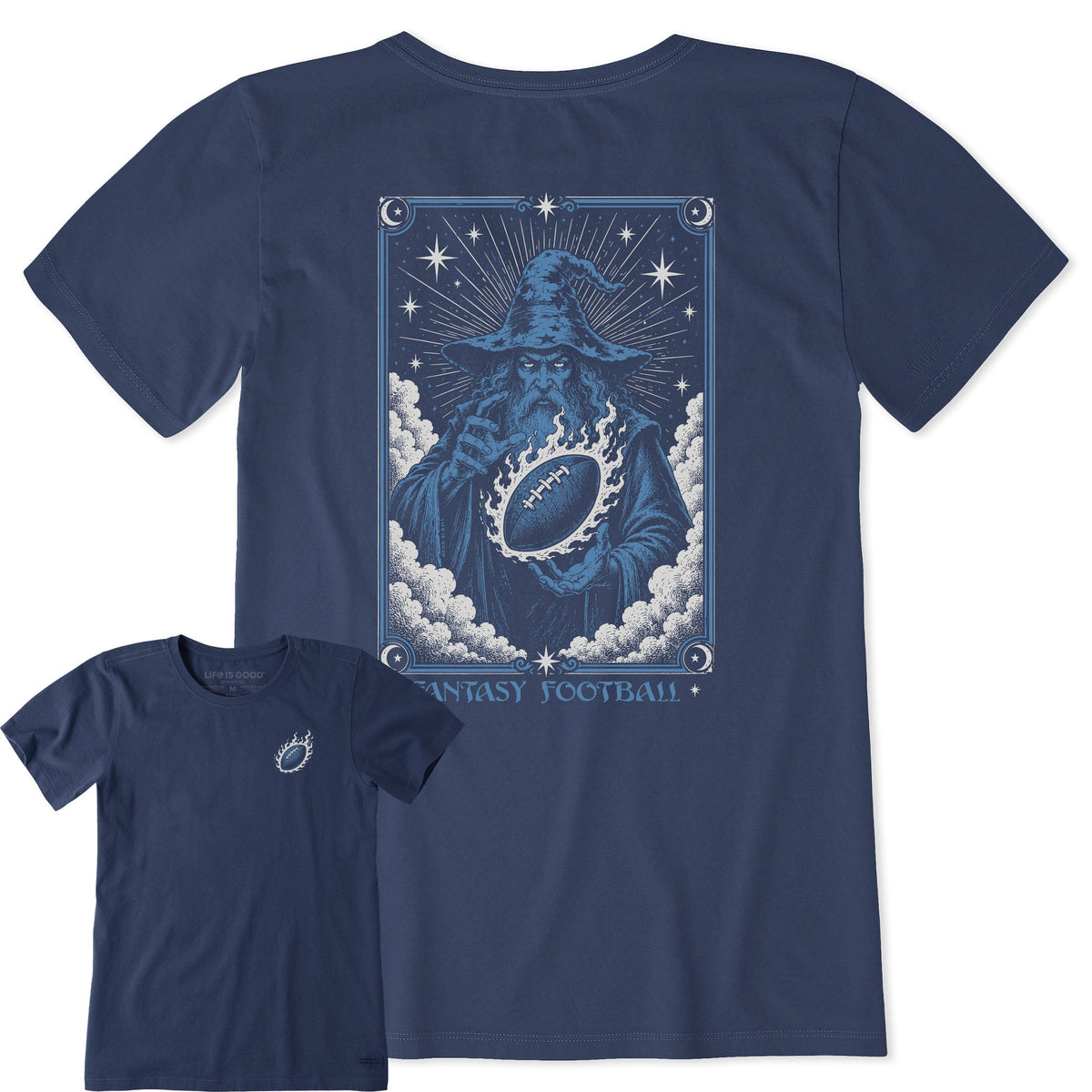 Women's Fantasy Football Wiz Short Sleeve Crusher Tee product image 1