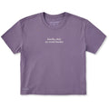 Women's Kinda Chic to Read Books Short Sleeve Crusher Boxy product image 1