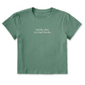 Women's Kinda Chic to Read Books Crusher-LITE Shrunken Tee product image 1