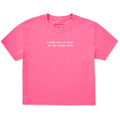 Women's Kinda Chic Bright Side Short Sleeve Crusher Boxy Tee product image 1