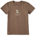 Women's A Little Bit Country Short Sleeve Crusher Tee product image 1