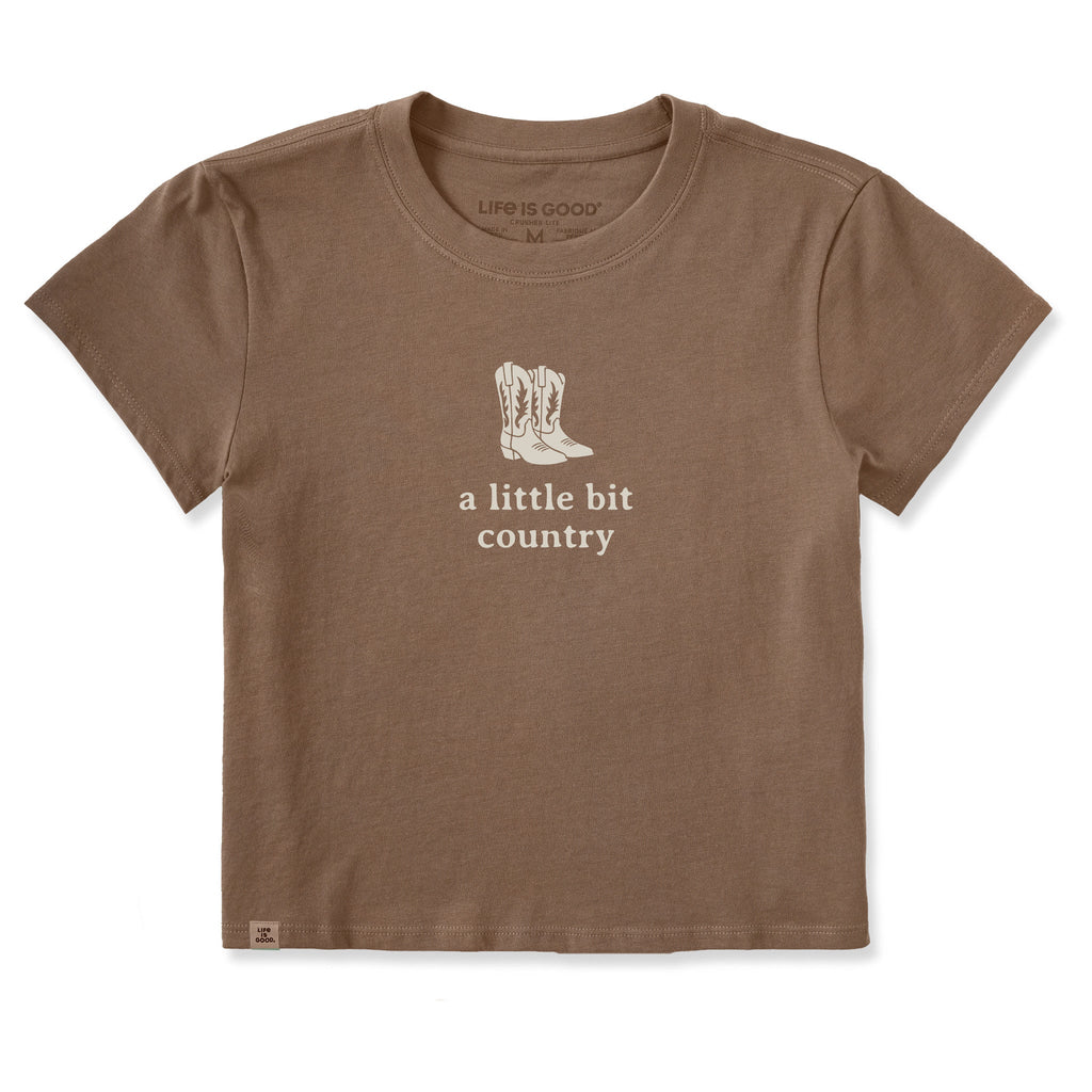 Women's A Little Bit Country Crusher-LITE Shrunken Tee product image 1