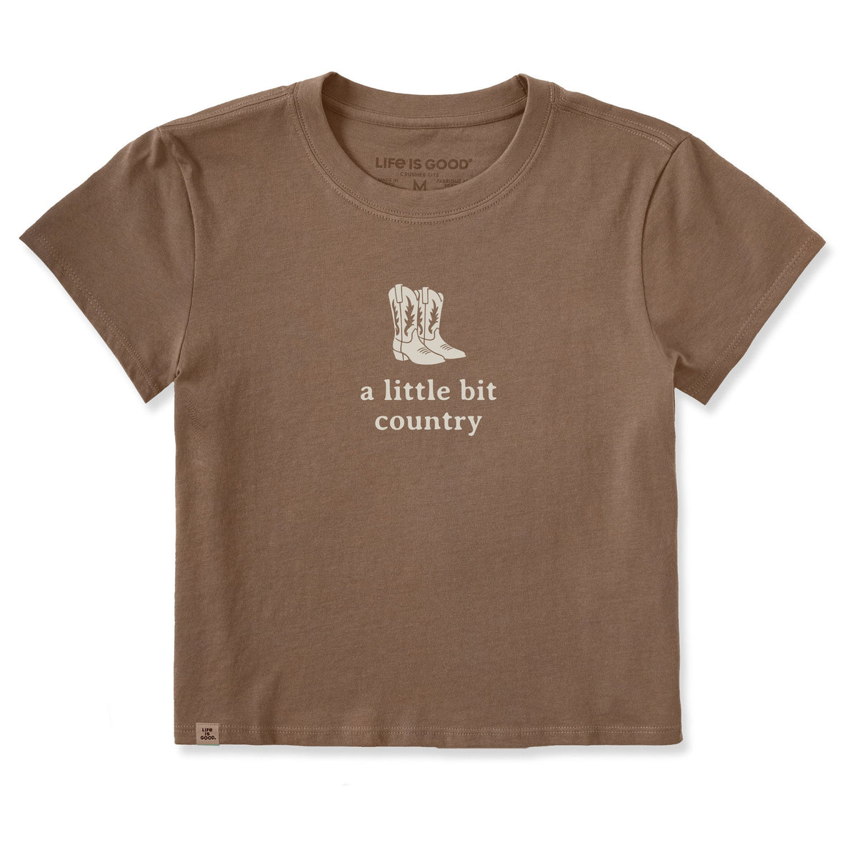 Women's A Little Bit Country Crusher-LITE Shrunken Tee product image 1