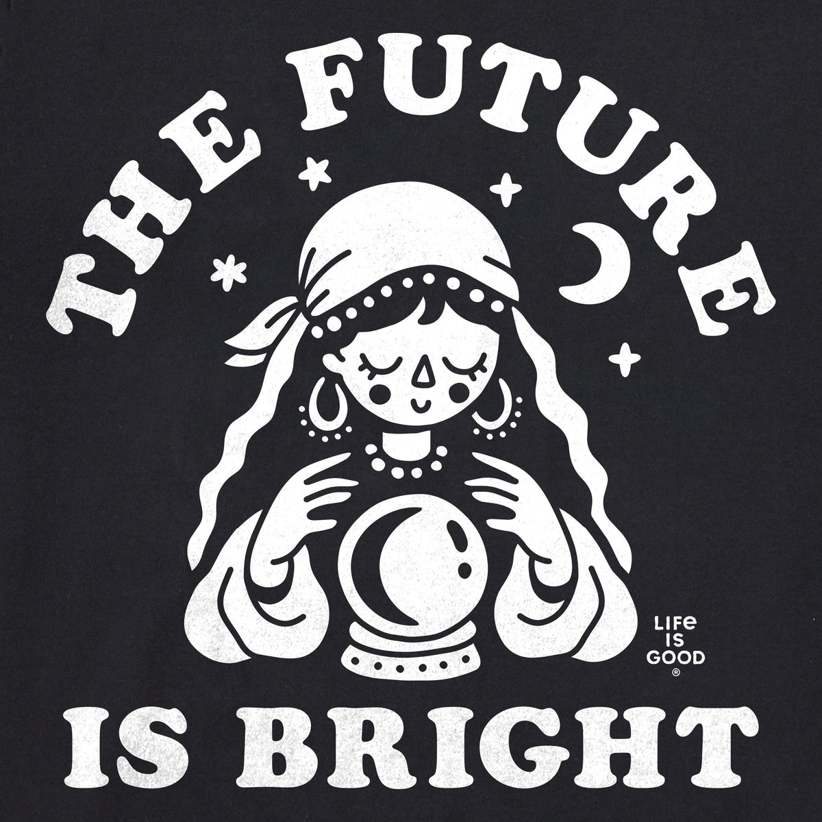 Women's The Future is Bright Short Sleeve Crusher Boxy Tee product image 2
