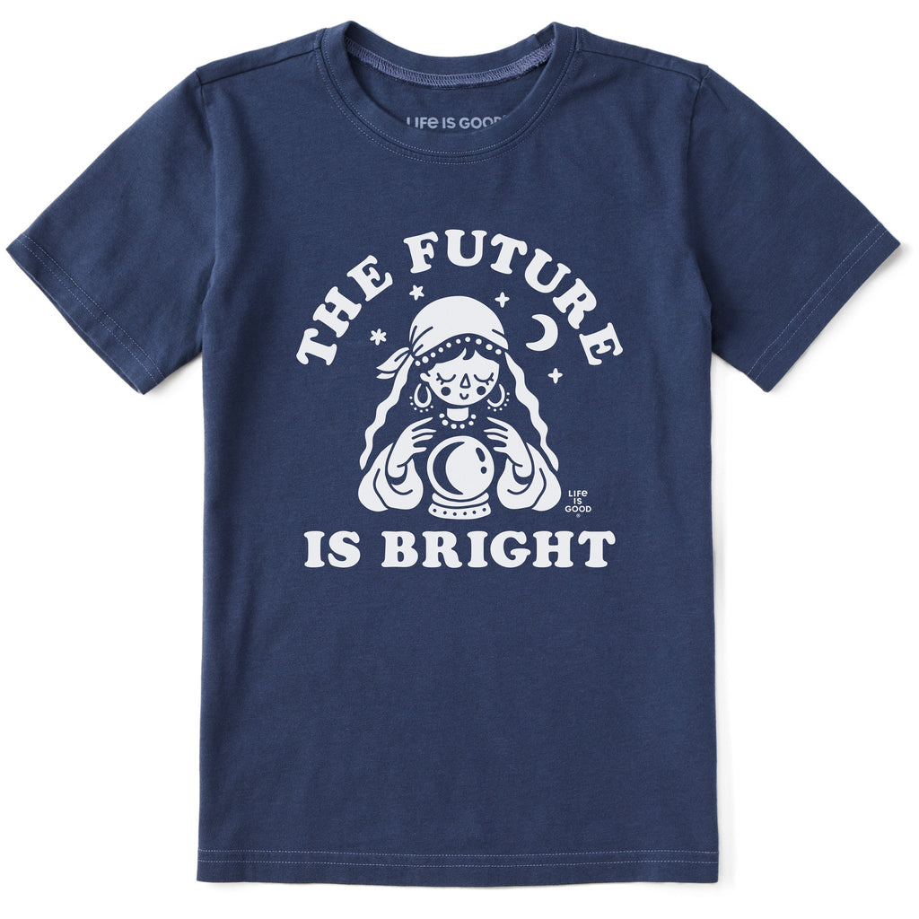 Kids The Future is Bright Short Sleeve Crusher Tee product image 1