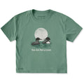 Women's You Are not a Loon Sun Short Sleeve Crusher Boxy Tee product image 1