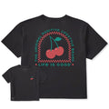 Women's Positive Lifestyle Cherries Short Sleeve Crusher product image 1