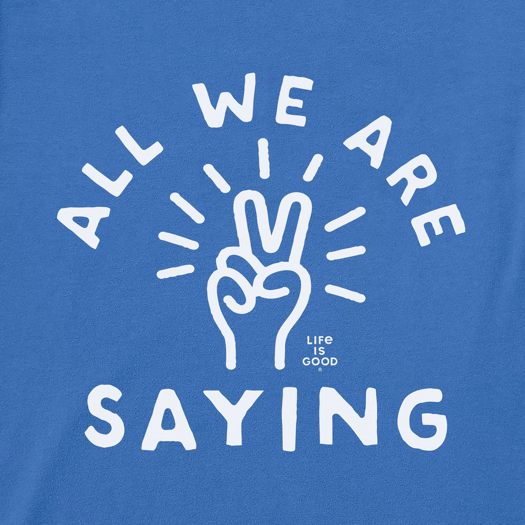 Women's All We Are Saying Short Sleeve Crusher Boxy Tee product image 2