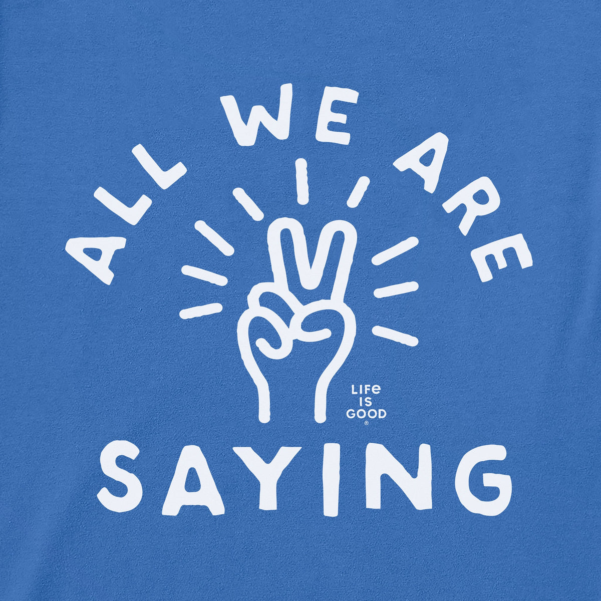Women's All We Are Saying Short Sleeve Crusher Boxy Tee product image 2
