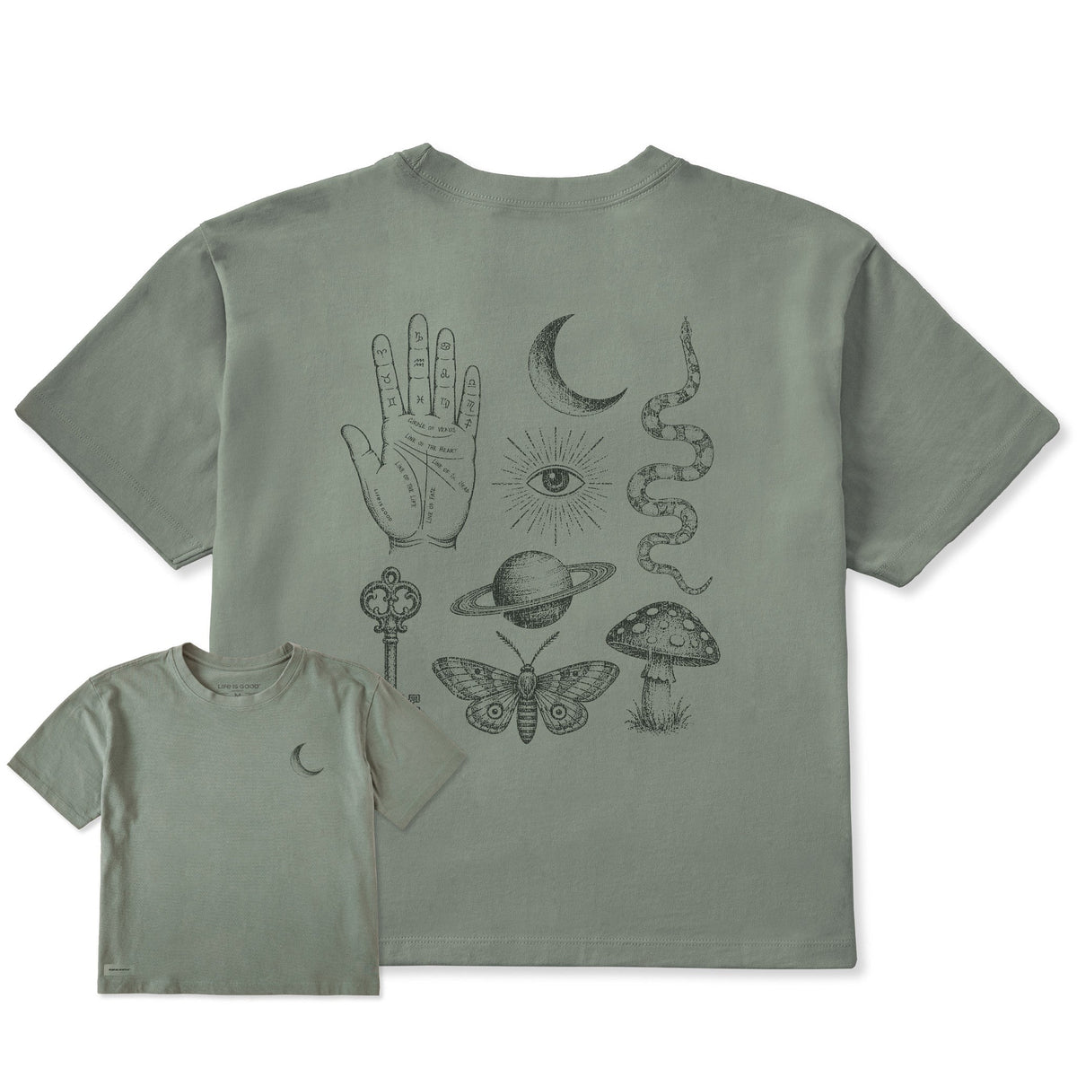 Women's Mystical Medley Short Sleeve Crusher Boxy Tee product image 1