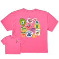 Women's Fruit Labels Short Sleeve Crusher Boxy Tee product image 1