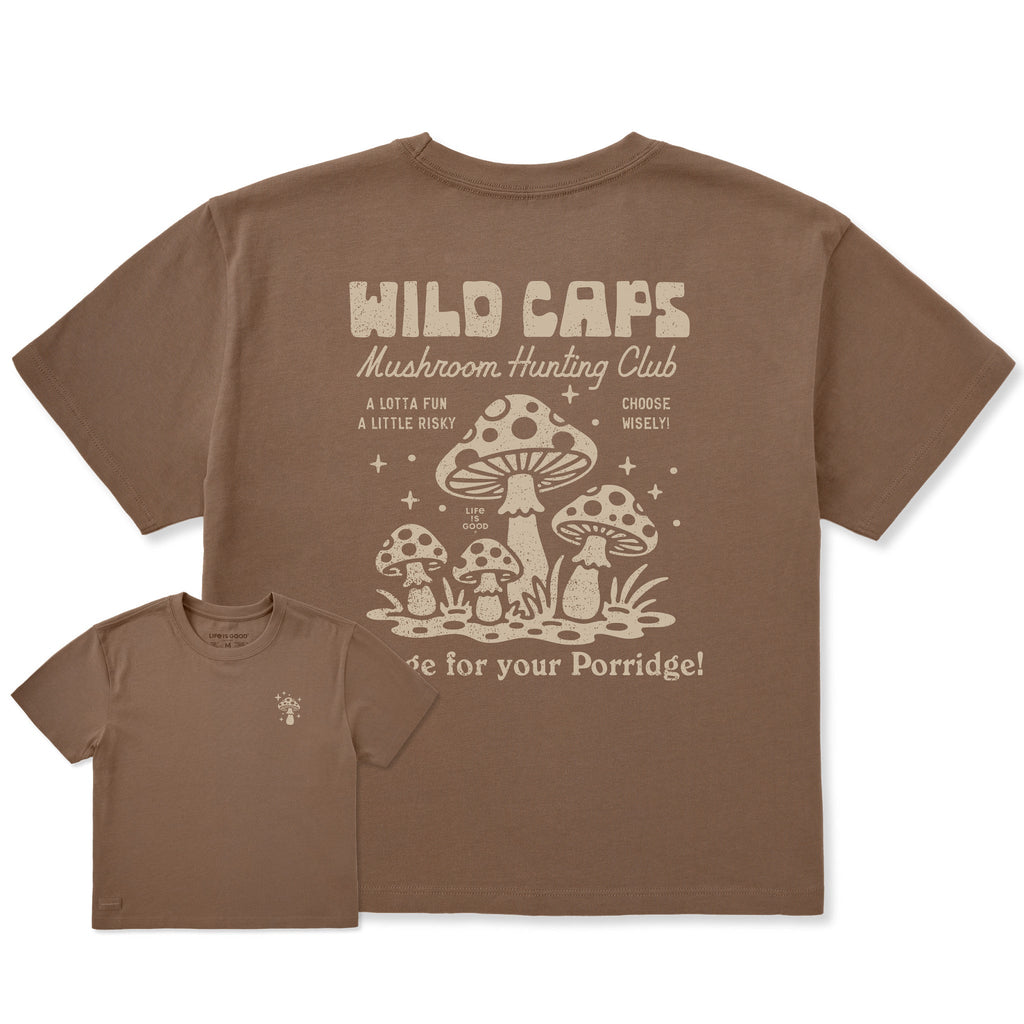 Women's Wild Caps Short Sleeve Crusher Boxy Tee product image 1