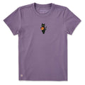 Women's Lil Pumpkin Cat Short Sleeve Crusher Tee product image 1