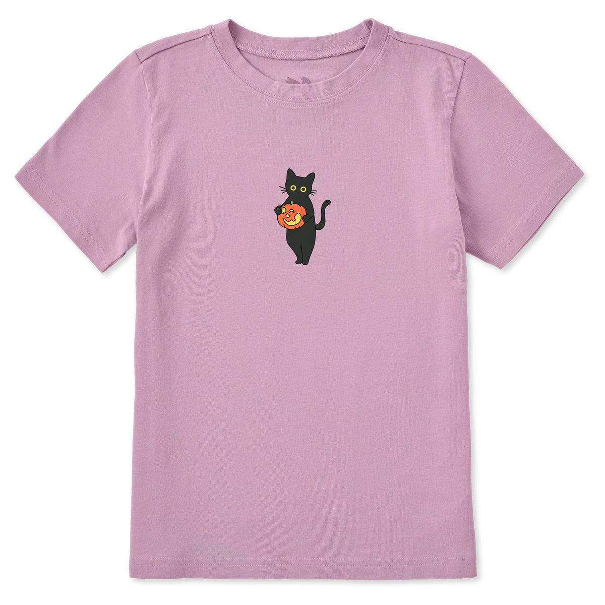 Kids Lil Pumpkin Cat Short Sleeve Crusher Tee product image 3