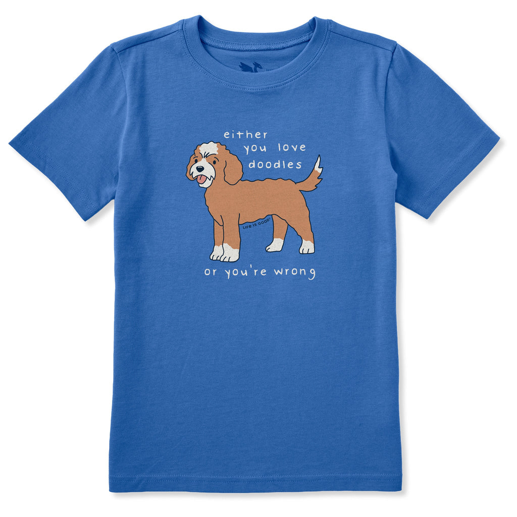 Kids Love Doodles Or You're Wrong Short Sleeve Crusher Tee product image 1