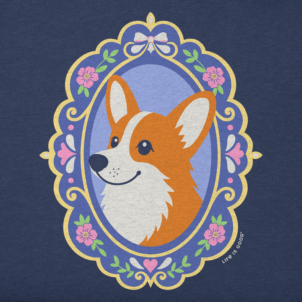 Women's Corgi Frame Short Sleeve Crusher Tee product image 2