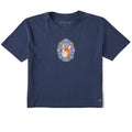 Women's Corgi Frame Short Sleeve Crusher Boxy Tee product image 1