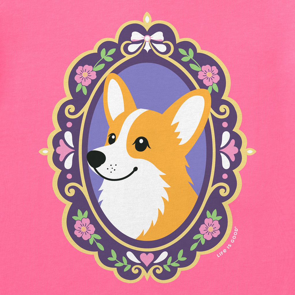 Women's Corgi Frame Short Sleeve Crusher Boxy Tee product image 4