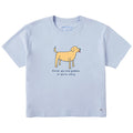 Women's Either You Love Goldens Short Sleeve Crusher Boxy product image 1