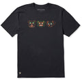 Men's Retro Halloween Dogs Short Sleeve Crusher Tee product image 1