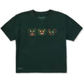 Women's Retro Halloween Dogs Short Sleeve Crusher Boxy Tee product image 1