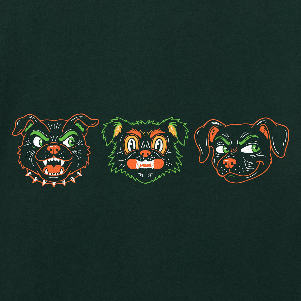 Women's Retro Halloween Dogs Short Sleeve Crusher Boxy Tee product image 2