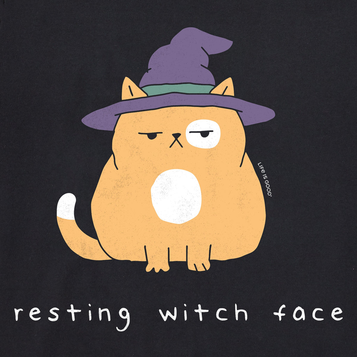 Women's Resting Witch Face Cat Crusher-LITE Shrunken Tee