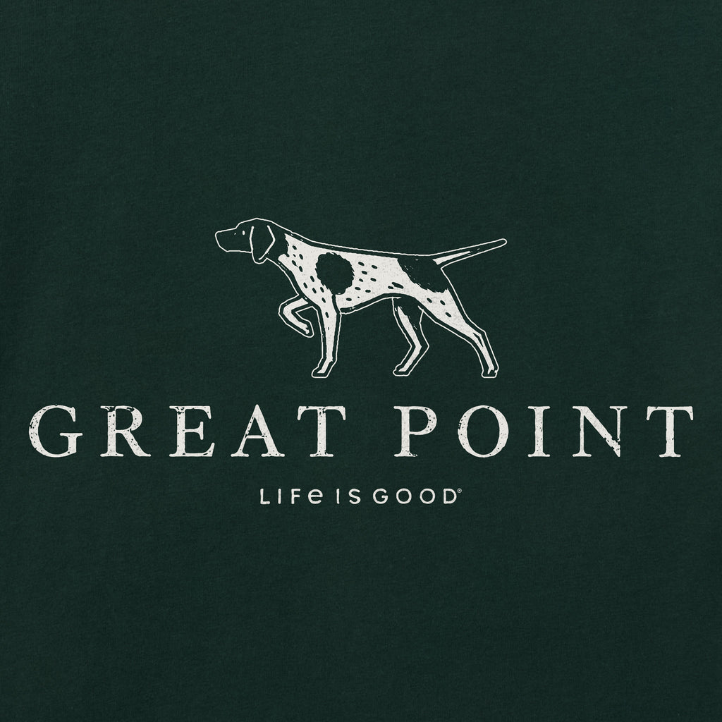 Men's Great Point Dog Short Sleeve Crusher Tee product image 2